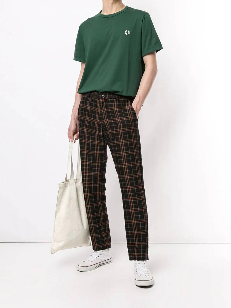 Fred Perry embroidered logo cotton T-shirt outlook