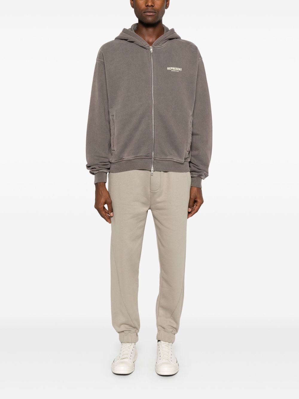 logo-print hoodie - 2