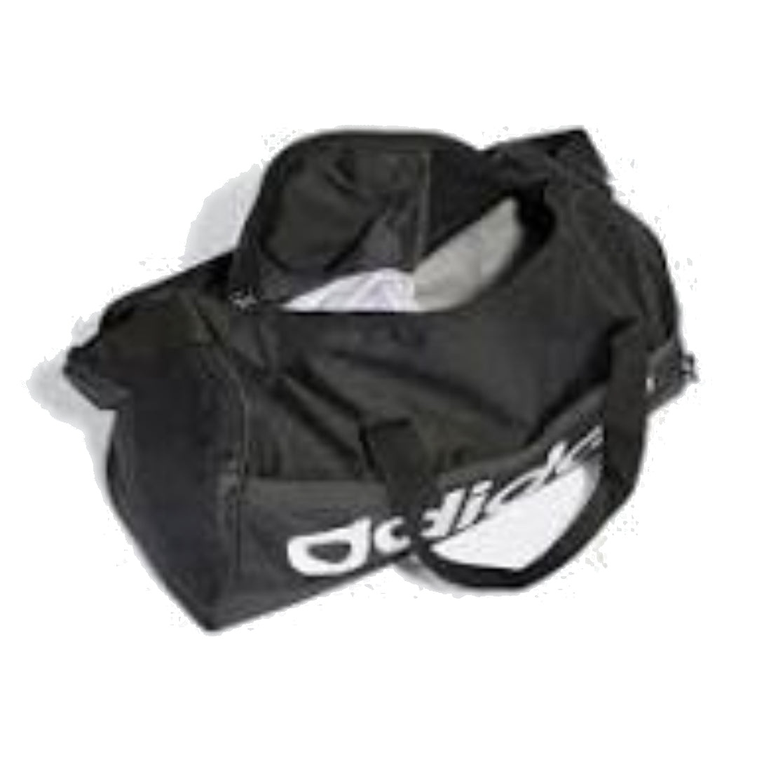 adidas Essentials Linear Duffel Bag 'Black White' HT4744 - 2