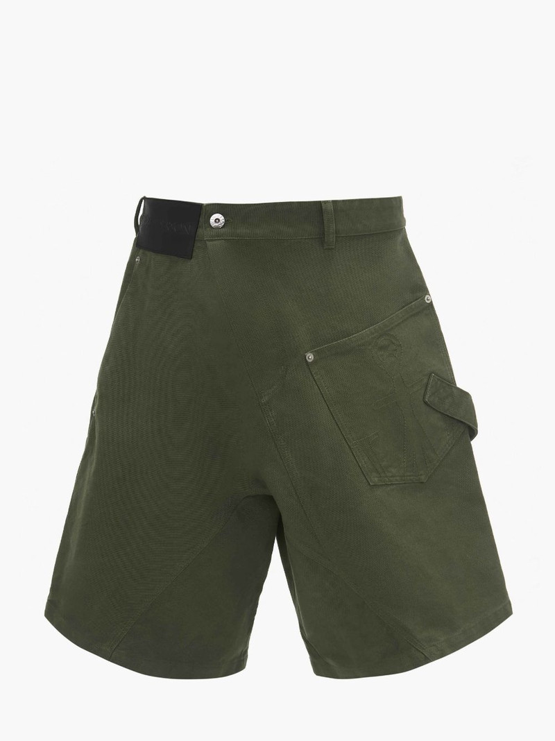 TWISTED WORKWEAR SHORTS 1