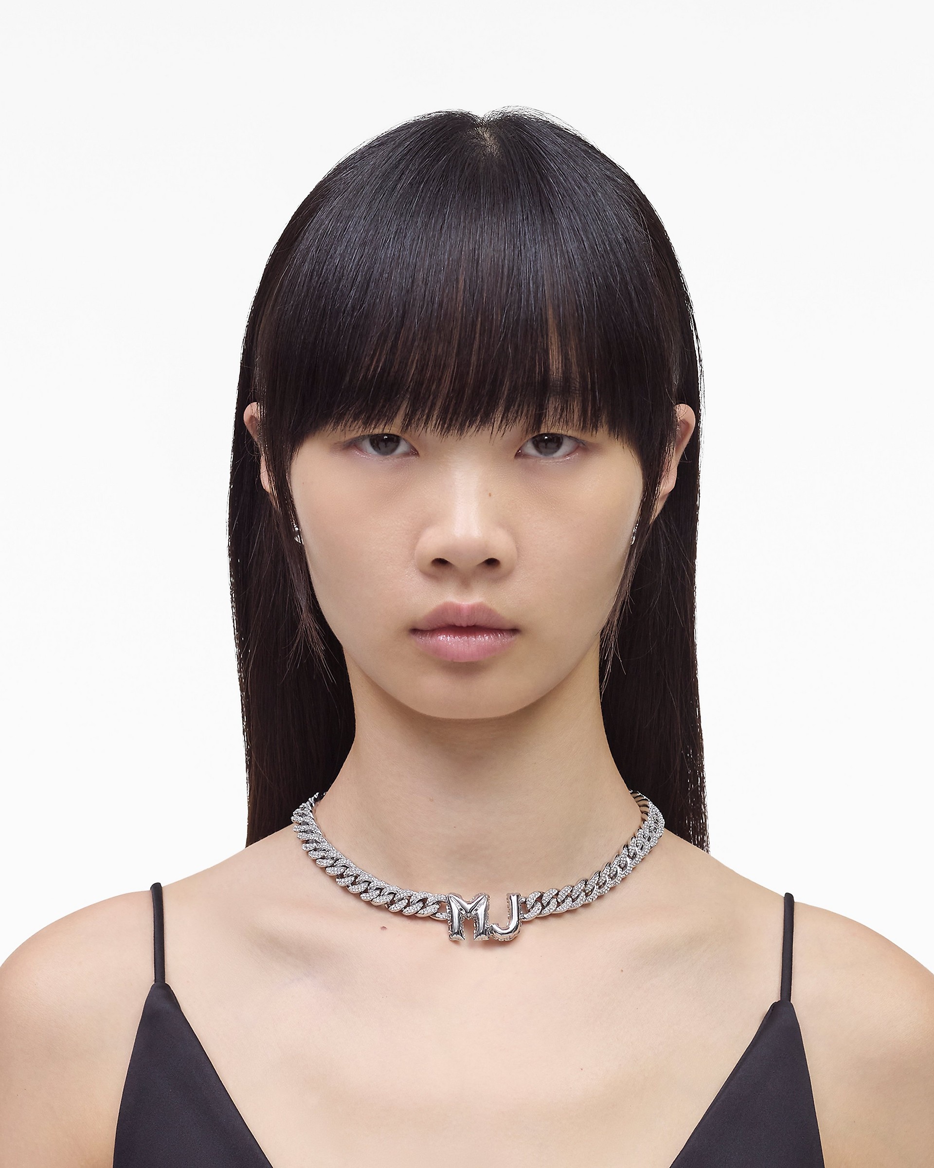 MJ BALLOON PAVE CHAIN NECKLACE - 2