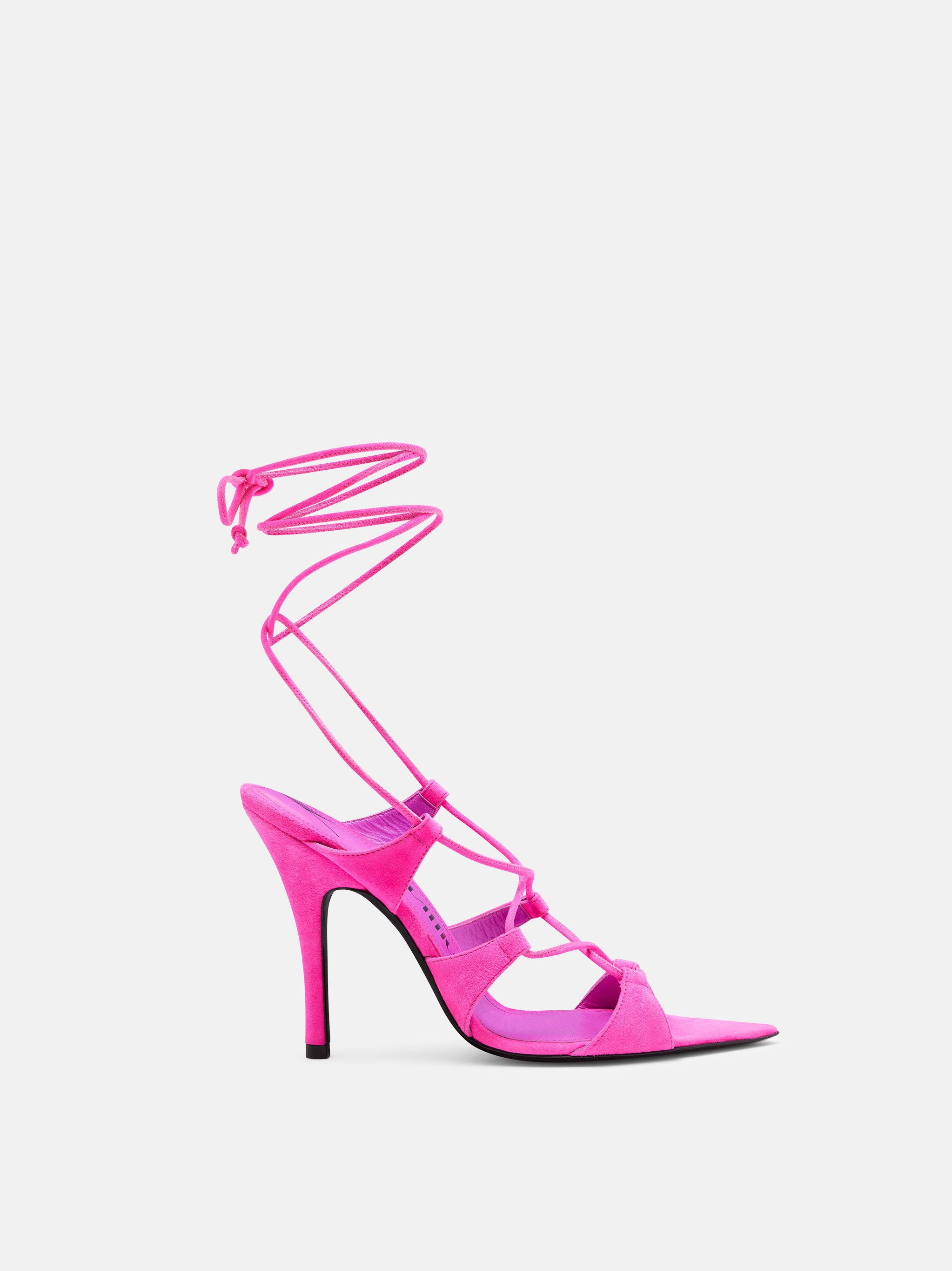 ''RENÈE'' FLUO FUCHSIA SANDAL - 1