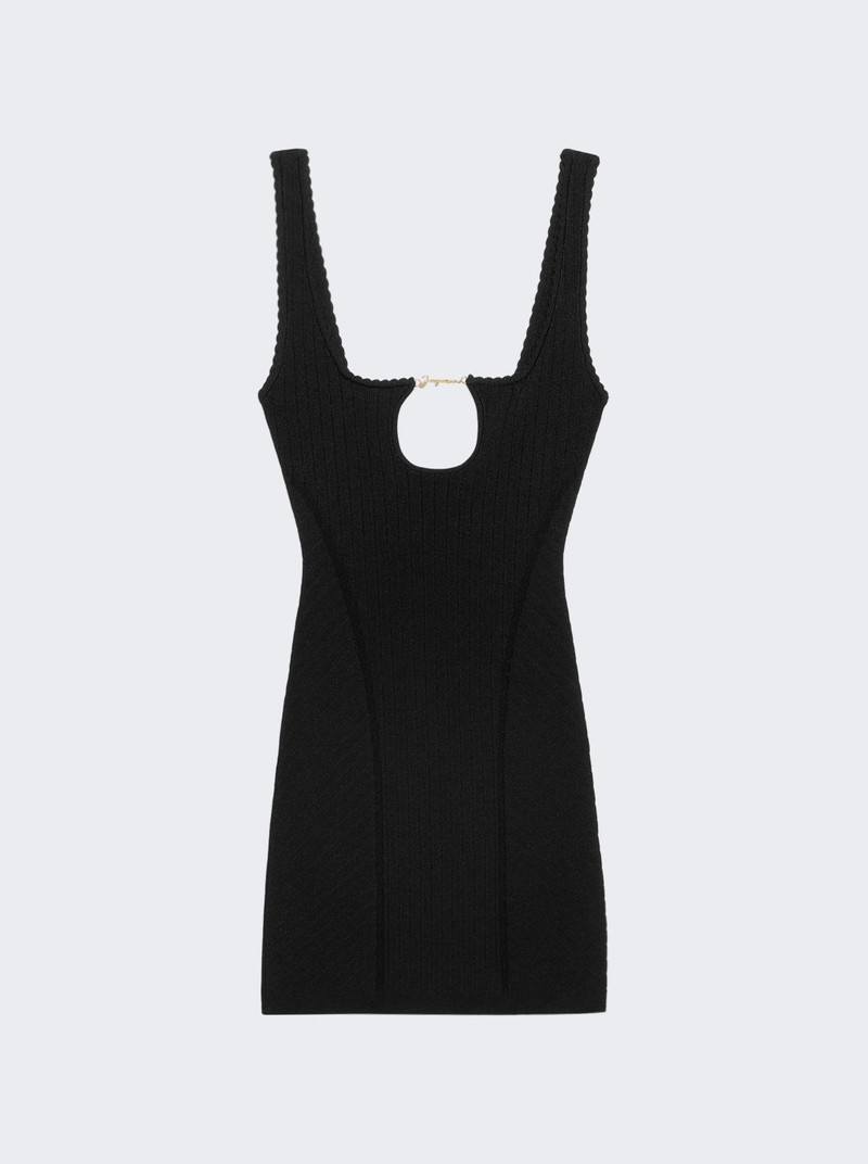 La Mini Robe Sierra Dress Black - 1