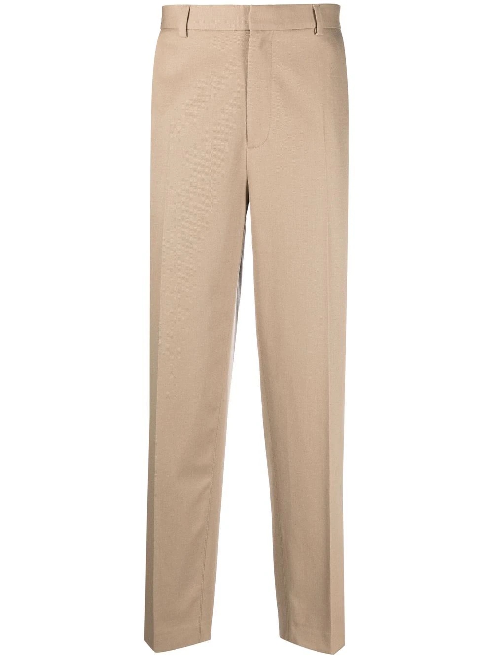 straight-leg chino trousers - 1