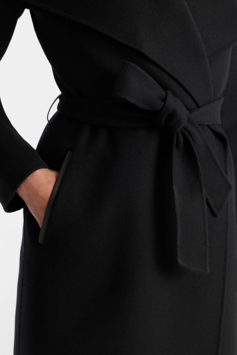 MAI-CN Double-face wool wrap coat 10
