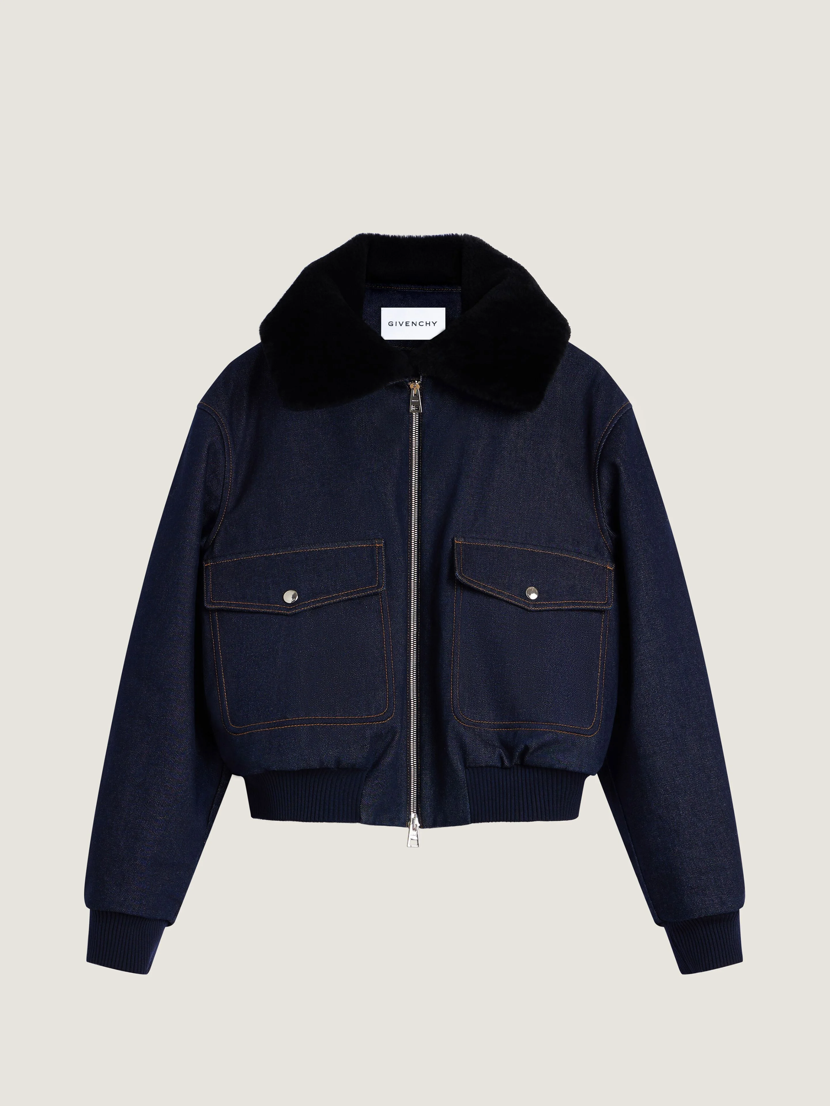 PINCH BLOUSON IN RAW DENIM - 1