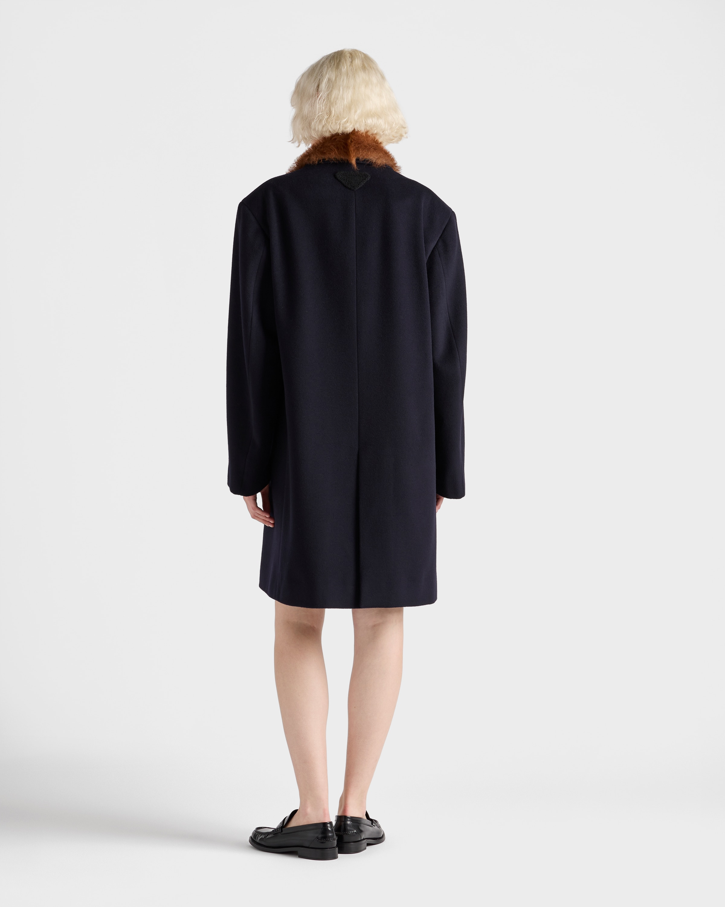 Single-breasted cloth coat - 5