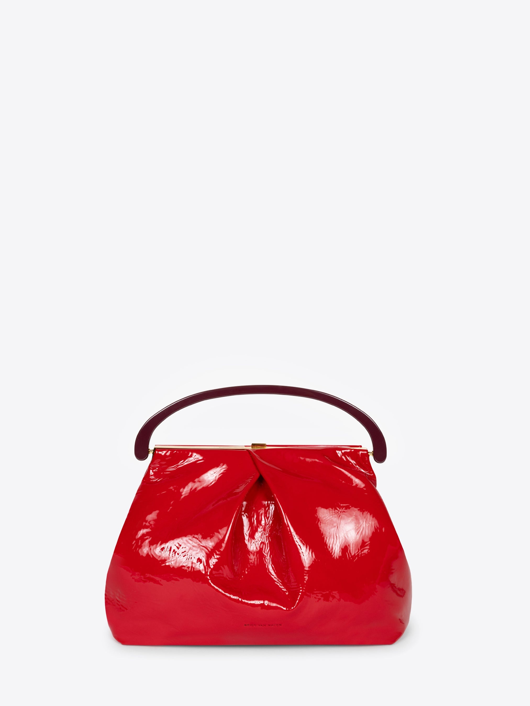 FOLDED LEATHER BAG - 4