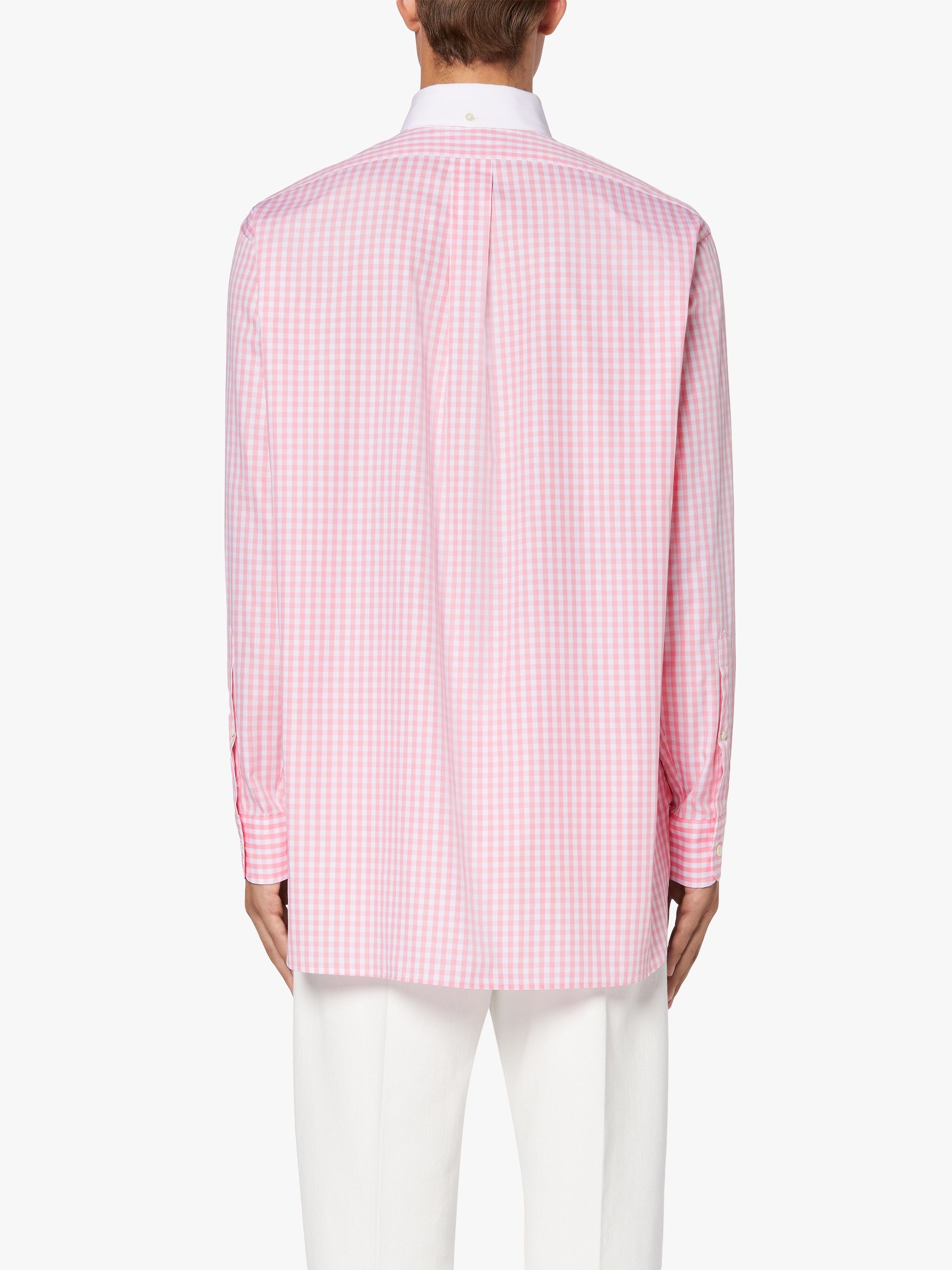 BLOOMSBURY PINK CHECK COTTON SHIRT | GSC-107 - 4