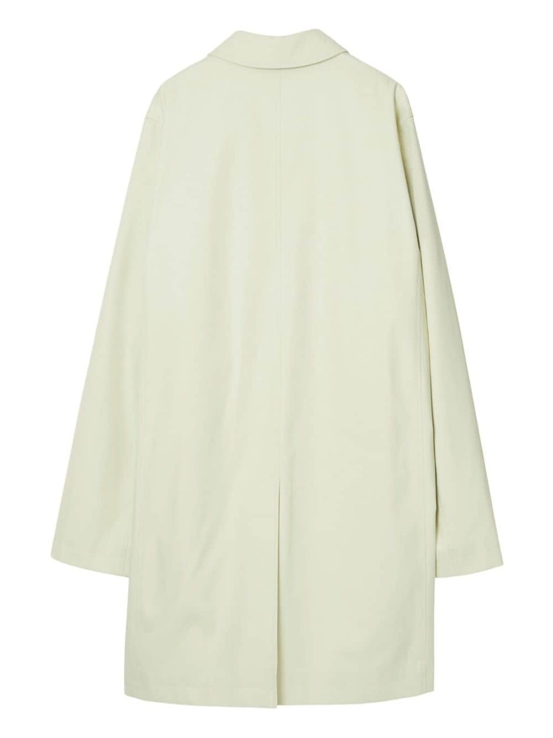 classic-collar cotton trench coat 6