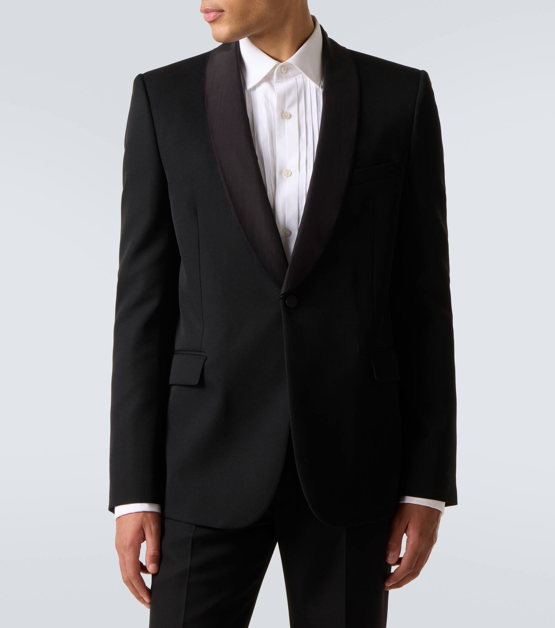 Virgin wool suit jacket - 3