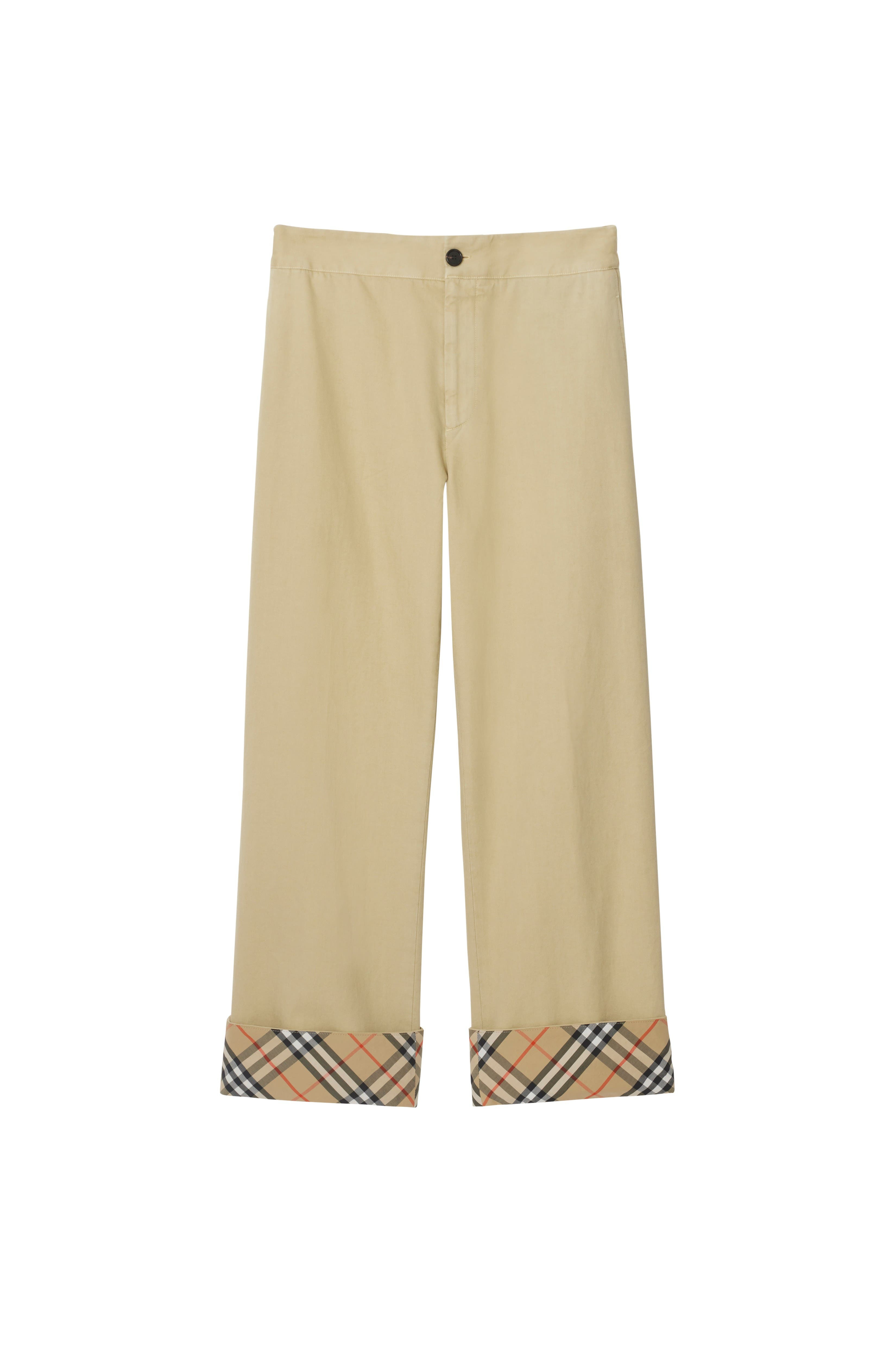 burberry Gabardine Trousers in Hamper Beige at Nordstrom - 2