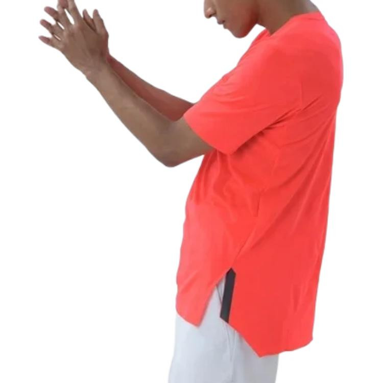New Balance Q Speed Jacquard Short Sleeve T-Shirt 'Orange' MT23281-ERE - 4