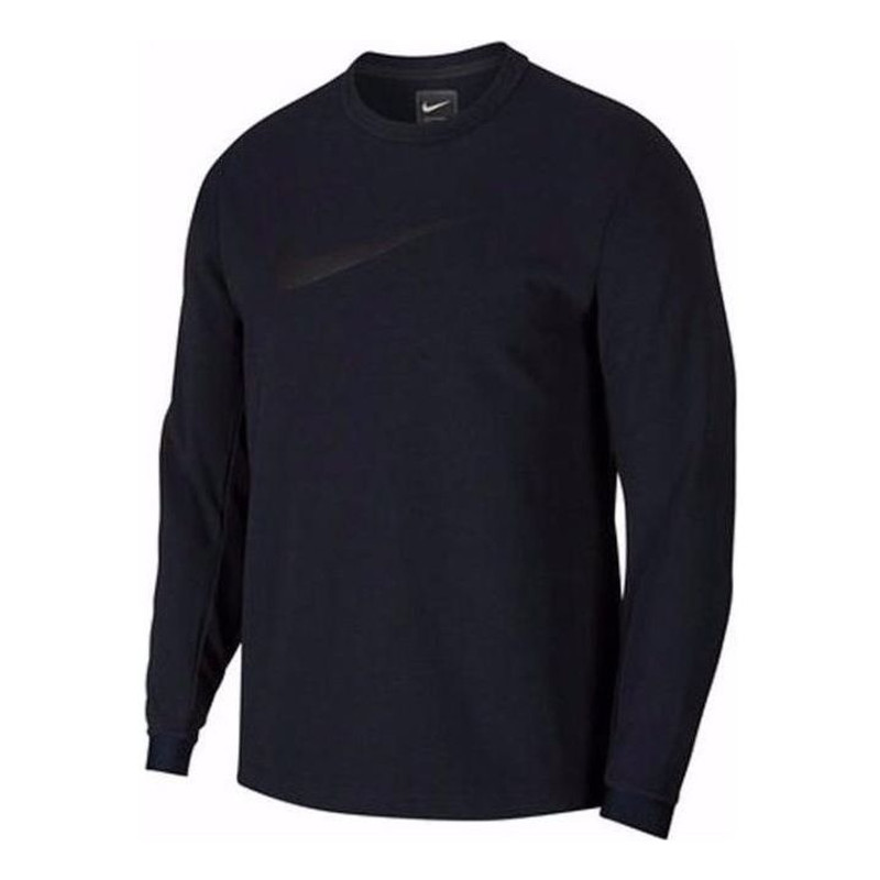 Nike teck pack round collar long sleeves shirt 'Dark grey' AR1557-475 - 1