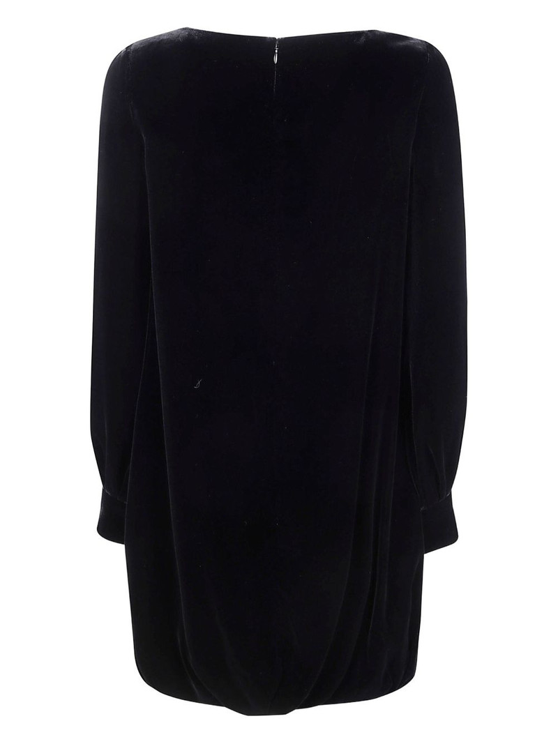 EMPORIO ARMANI crepe dress outlook