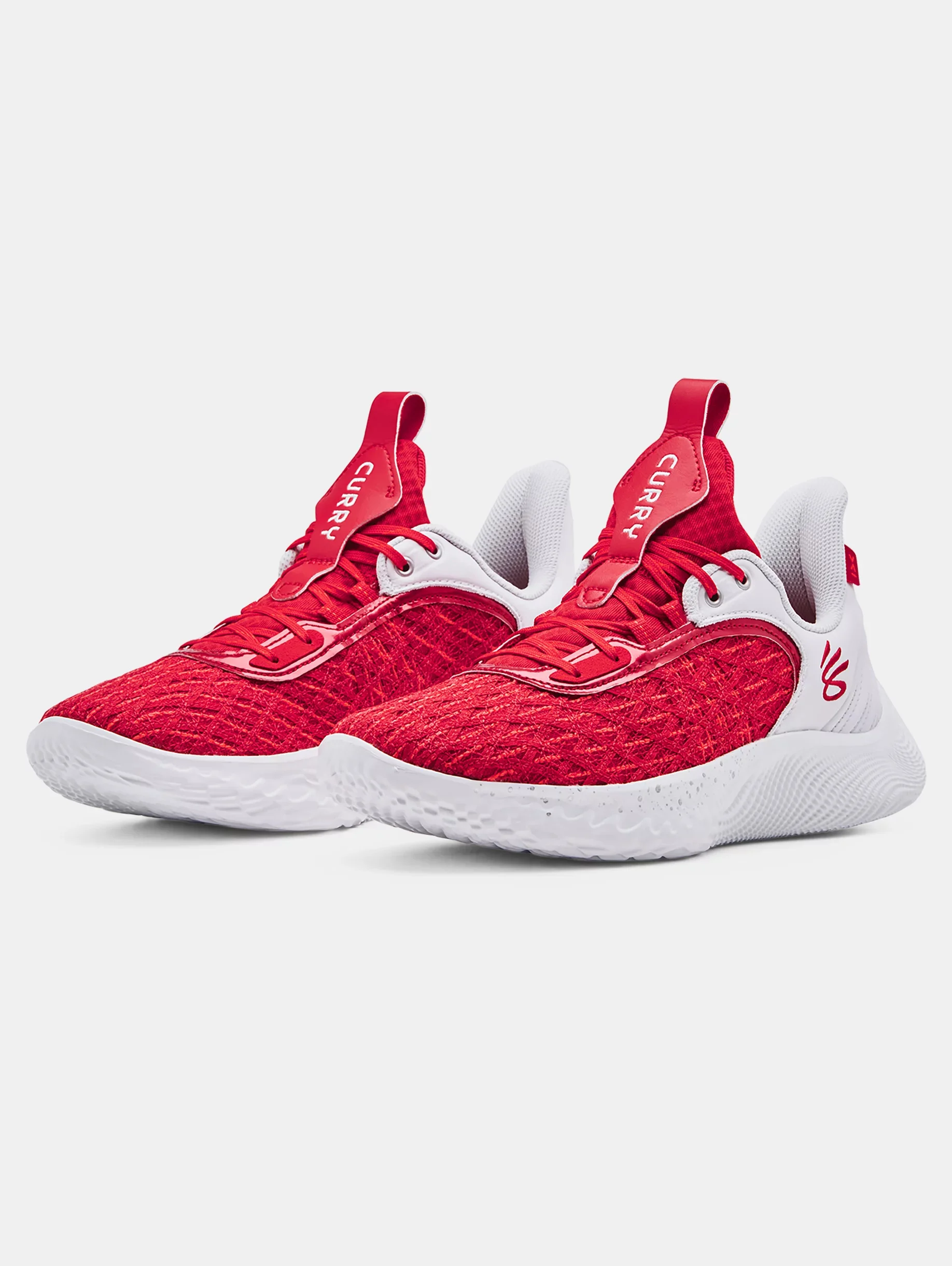 Under Armour Team Curry 9 Flow White Team Red 3025631-100 Basketball Multi Size Under Armour - Brandclub - Under Armour Curry Flow 9 Team  main image 2