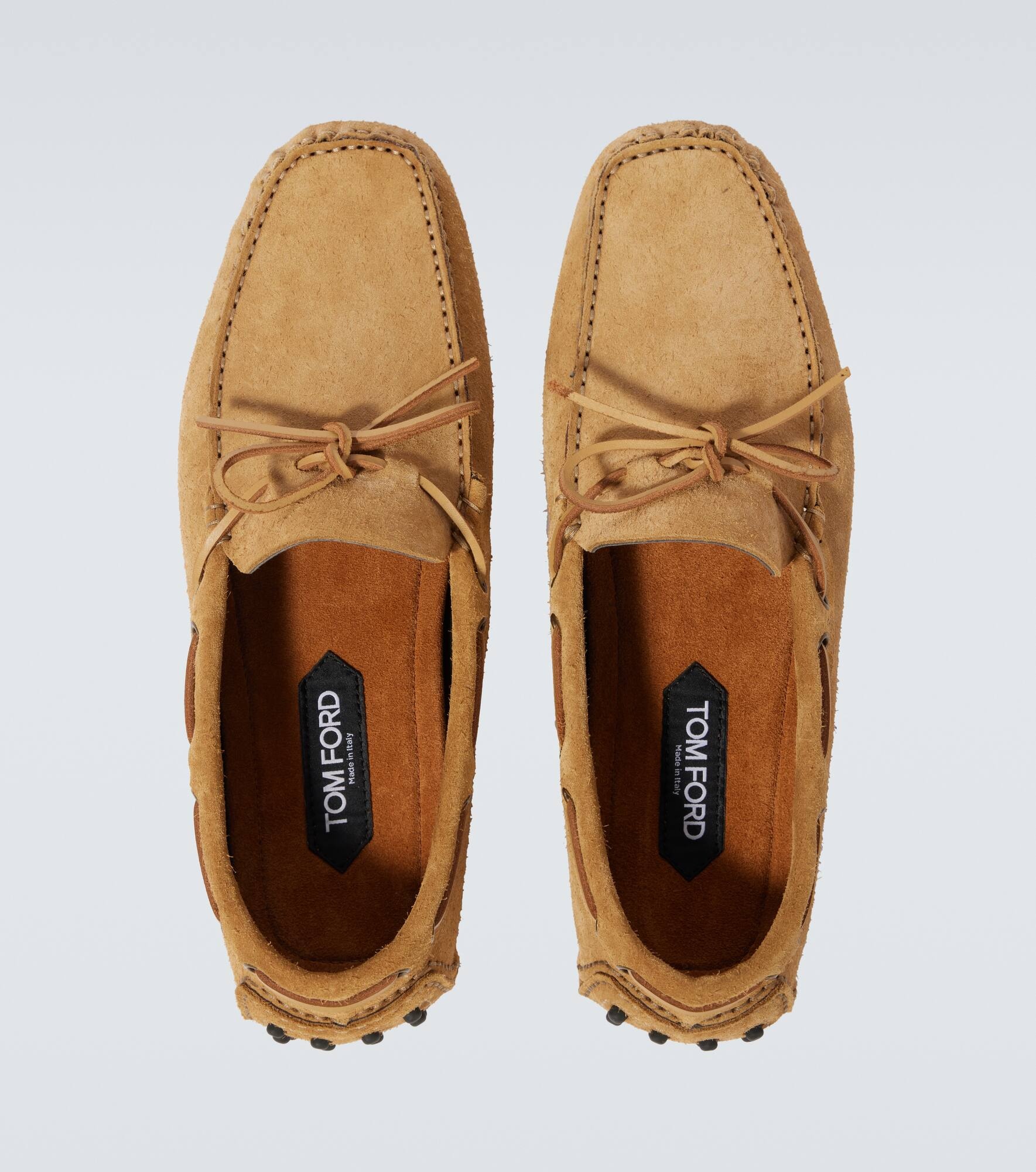 Suede driving shoes - 3