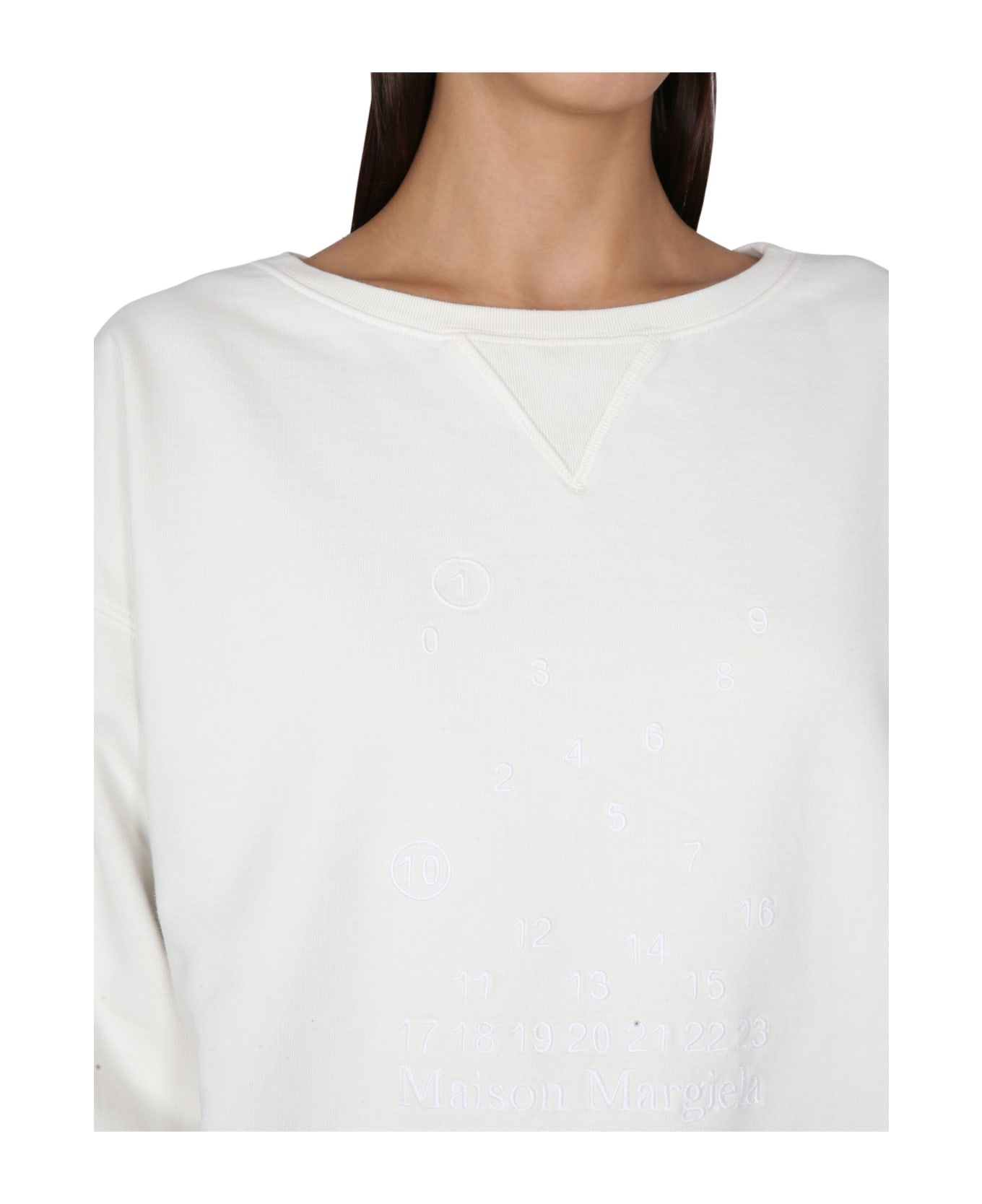 Cotton Crew-neck Sweatshirt - 4