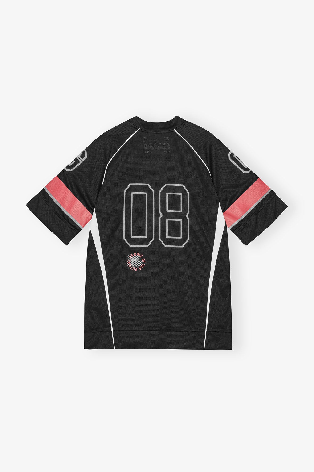 BLACK FUTURE MESH OVERSIZED T-SHIRT - 7