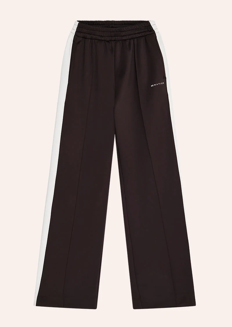 MAN DOWN TRACKPANT IN COFFEE - 1