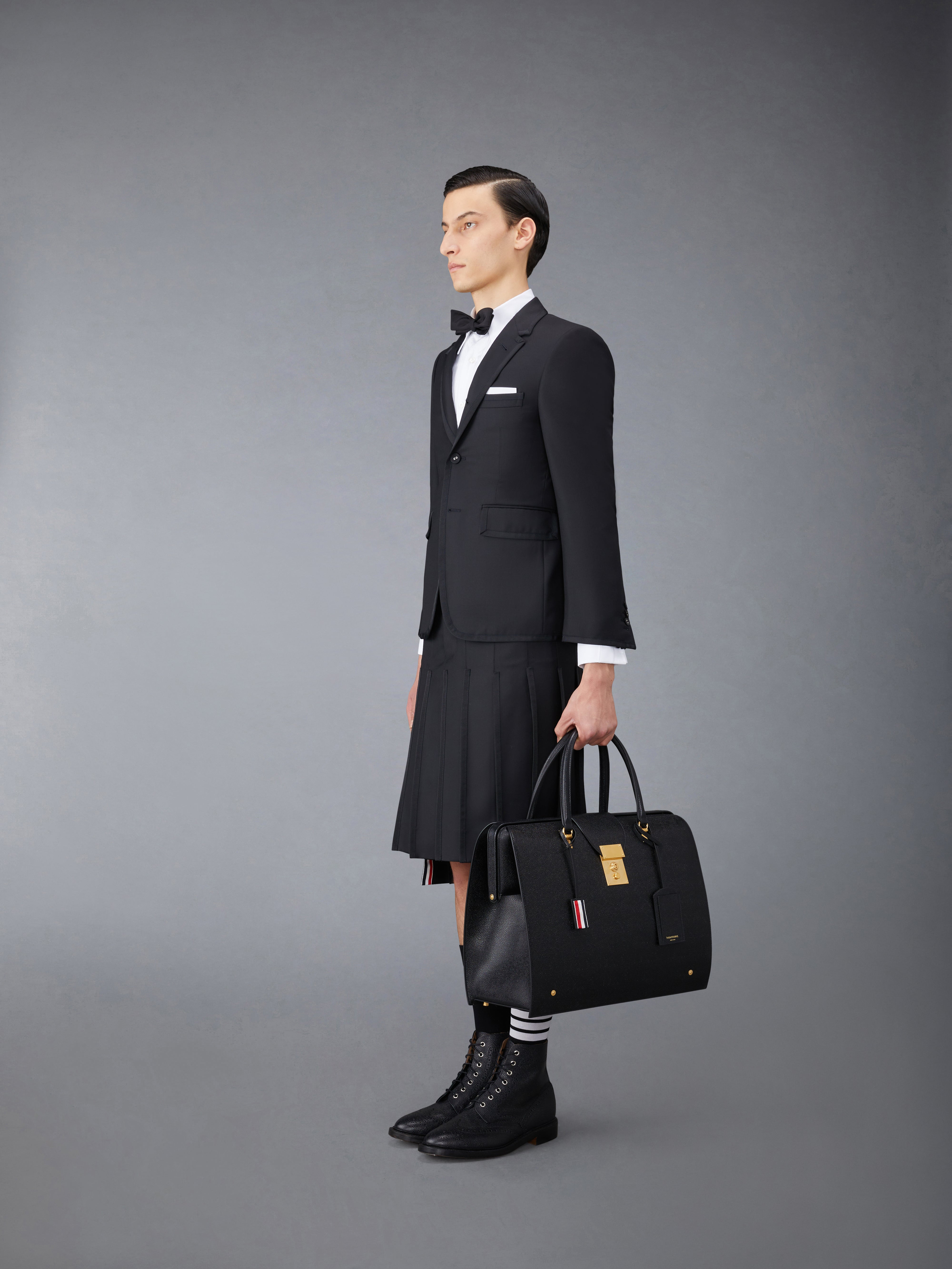 Pebbled Leather Mr. Thom Bag - 4