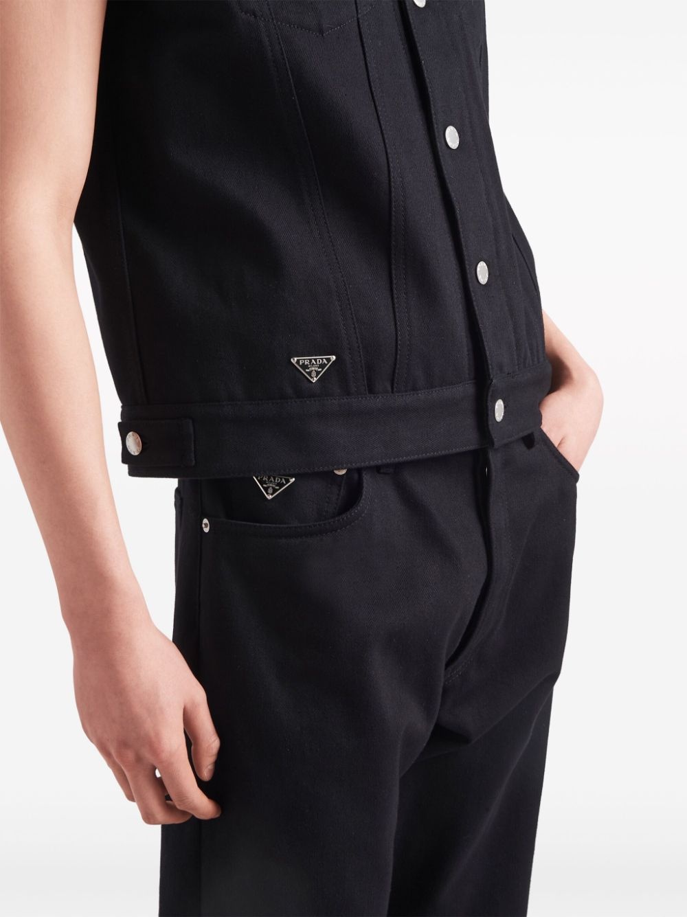 mid-rise straight-leg jeans - 5