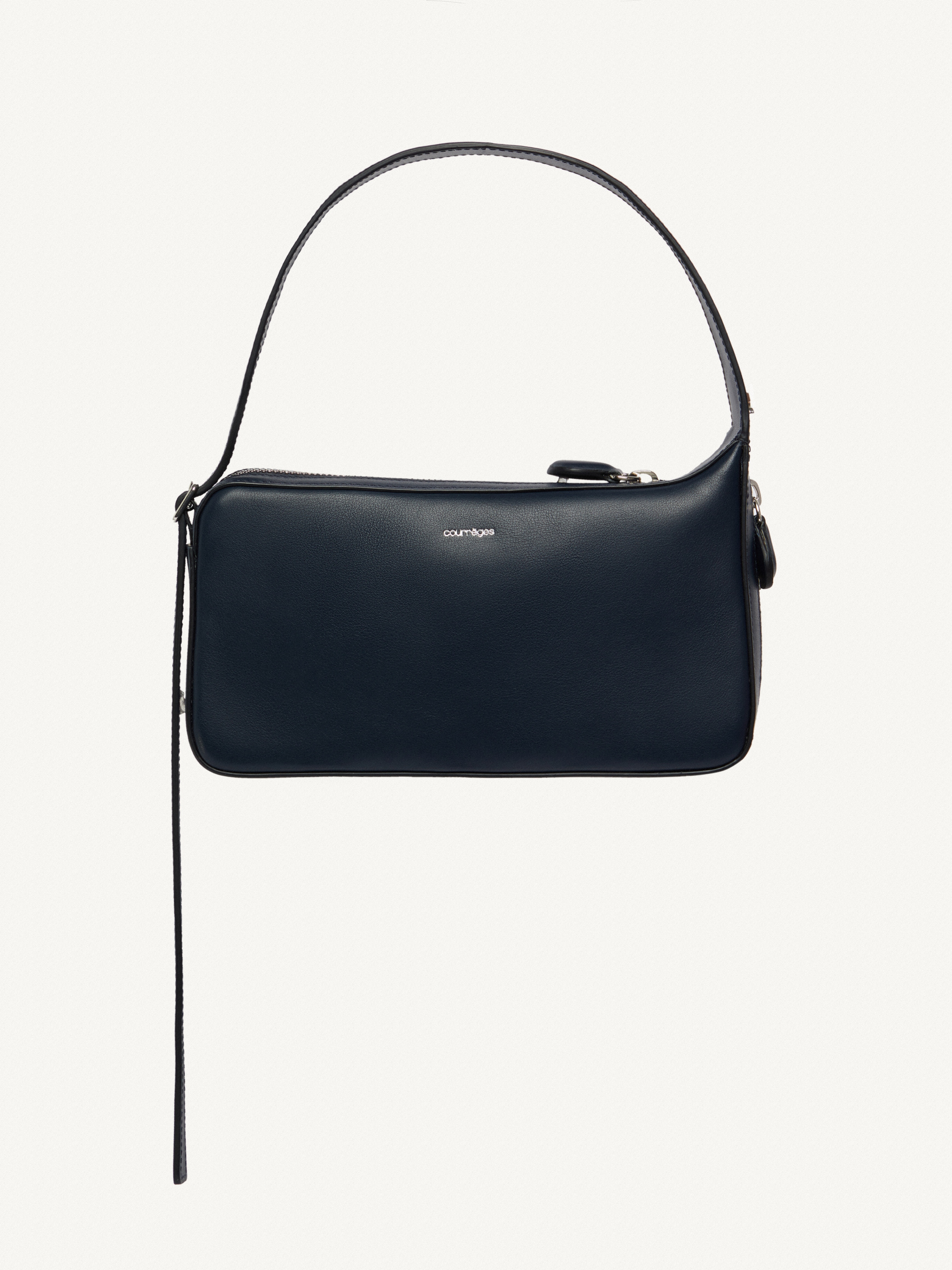 RACER BAGUETTE LEATHER BAG - 1