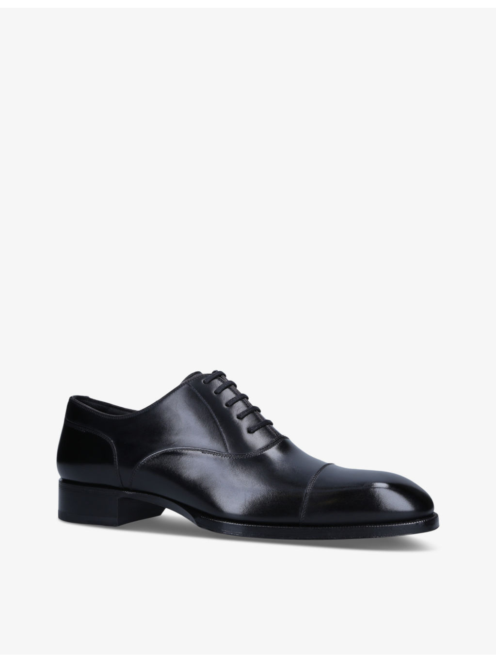 Elkan cap-toe leather shoes - 3