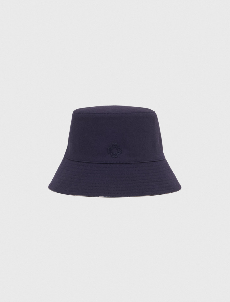 Reversible fruit print bucket hat 1
