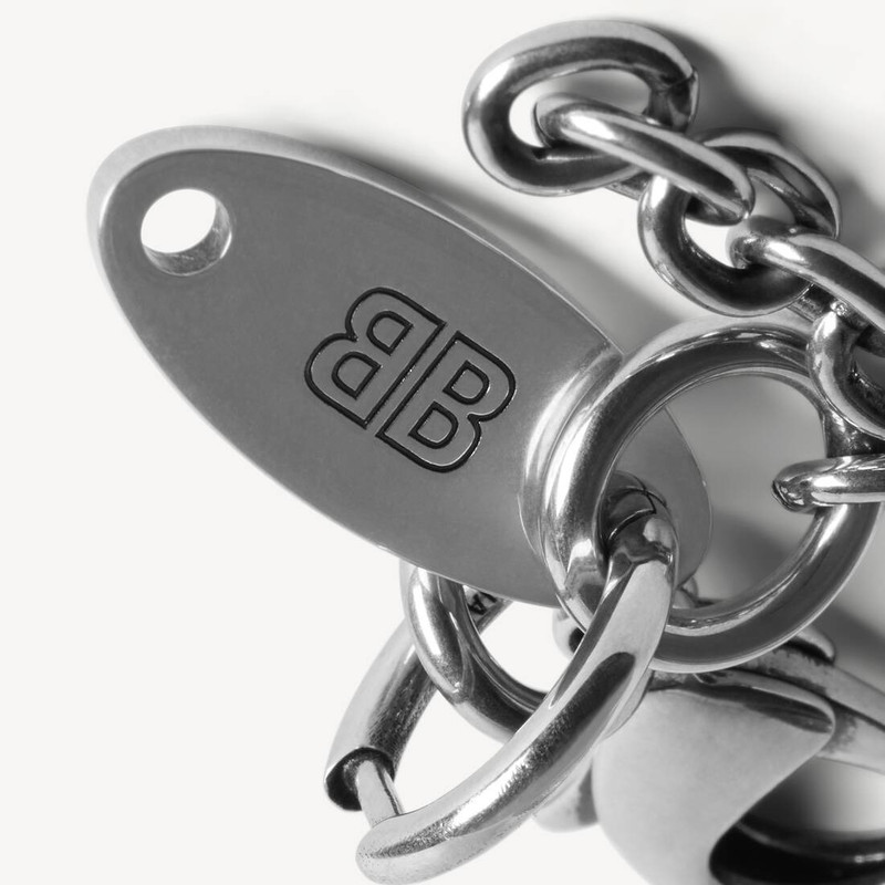 Women's Everyday Chain Earrings in Antique Silver 3