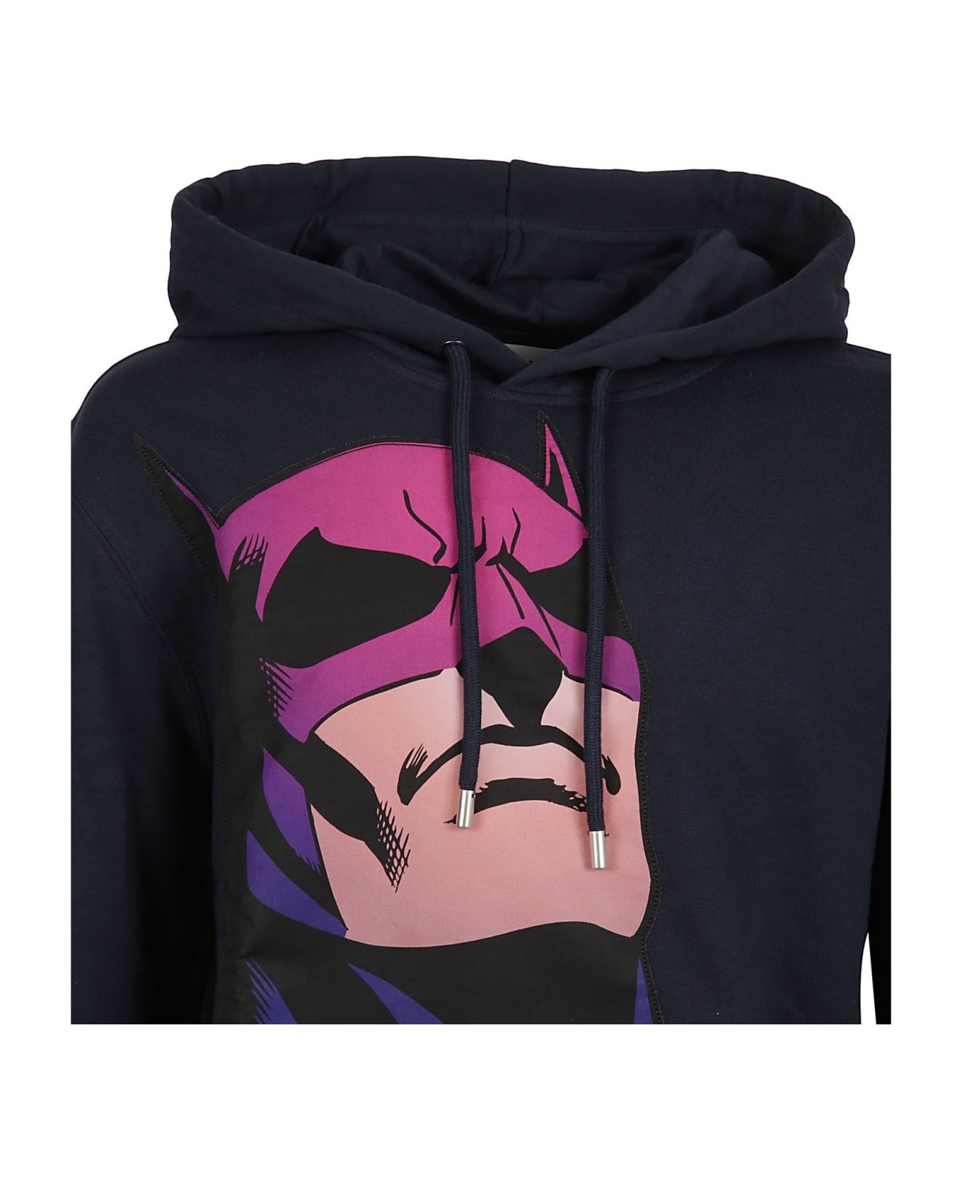 Printed Hooded Sweatshirt - 3