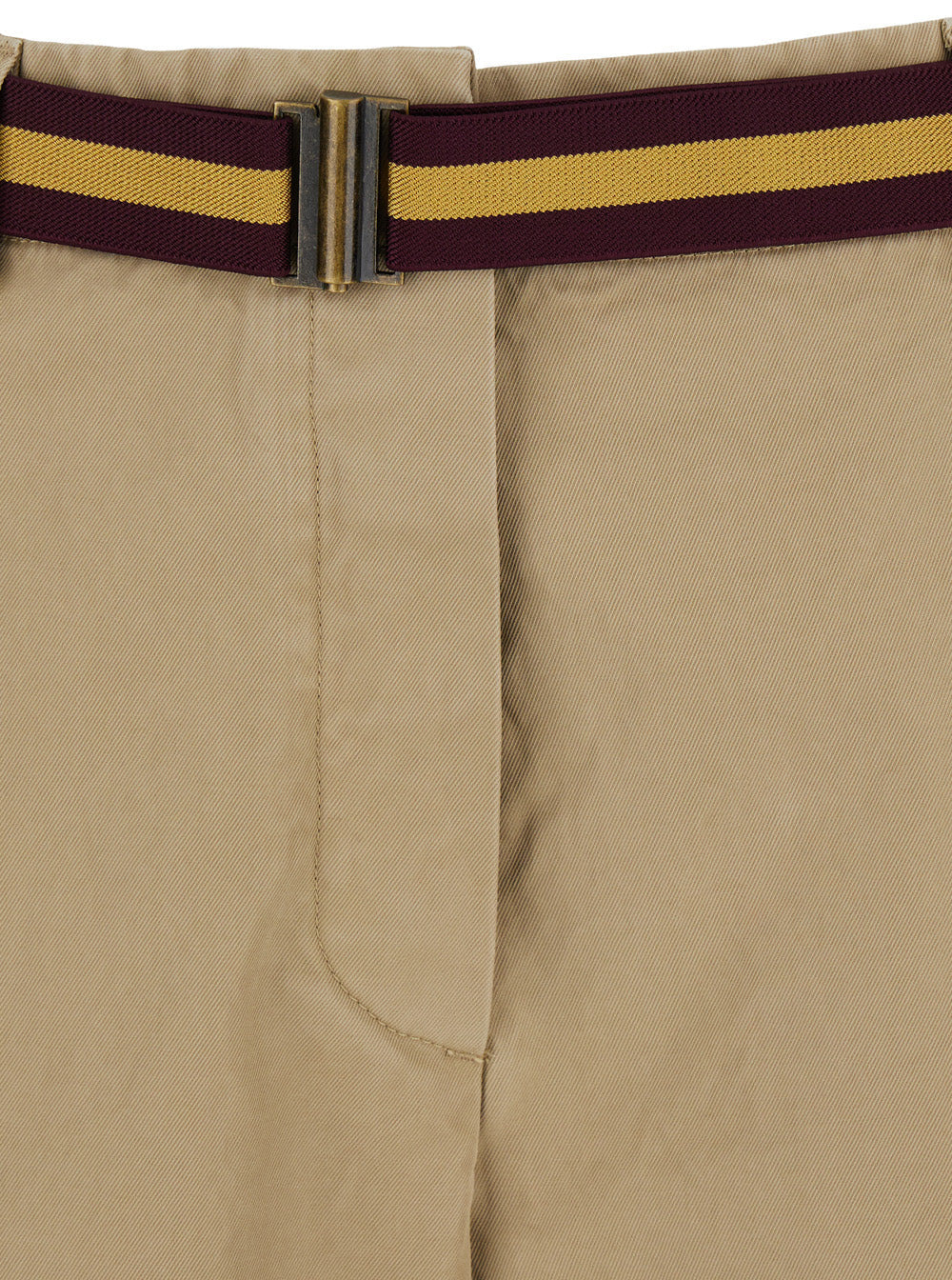 Dries Van Noten Women Beige Trousers With Belts In Cotton Woman - 3