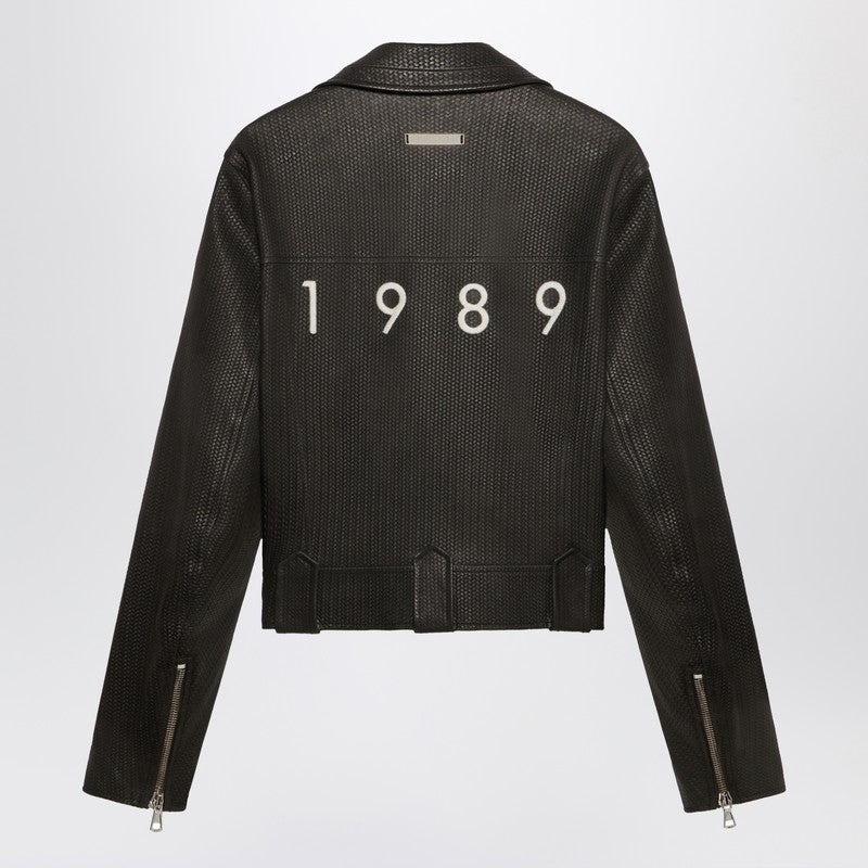 1989 STUDIO - 1989 STUDIO Intreccio Leather Perfecto - 2