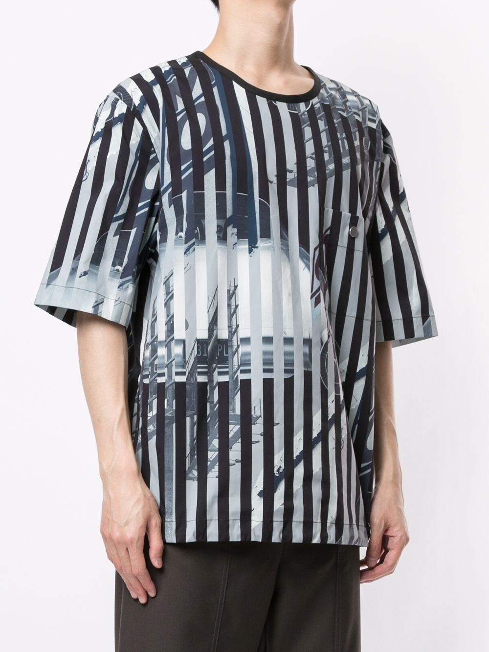 Roadster print boxy T-shirt - 3