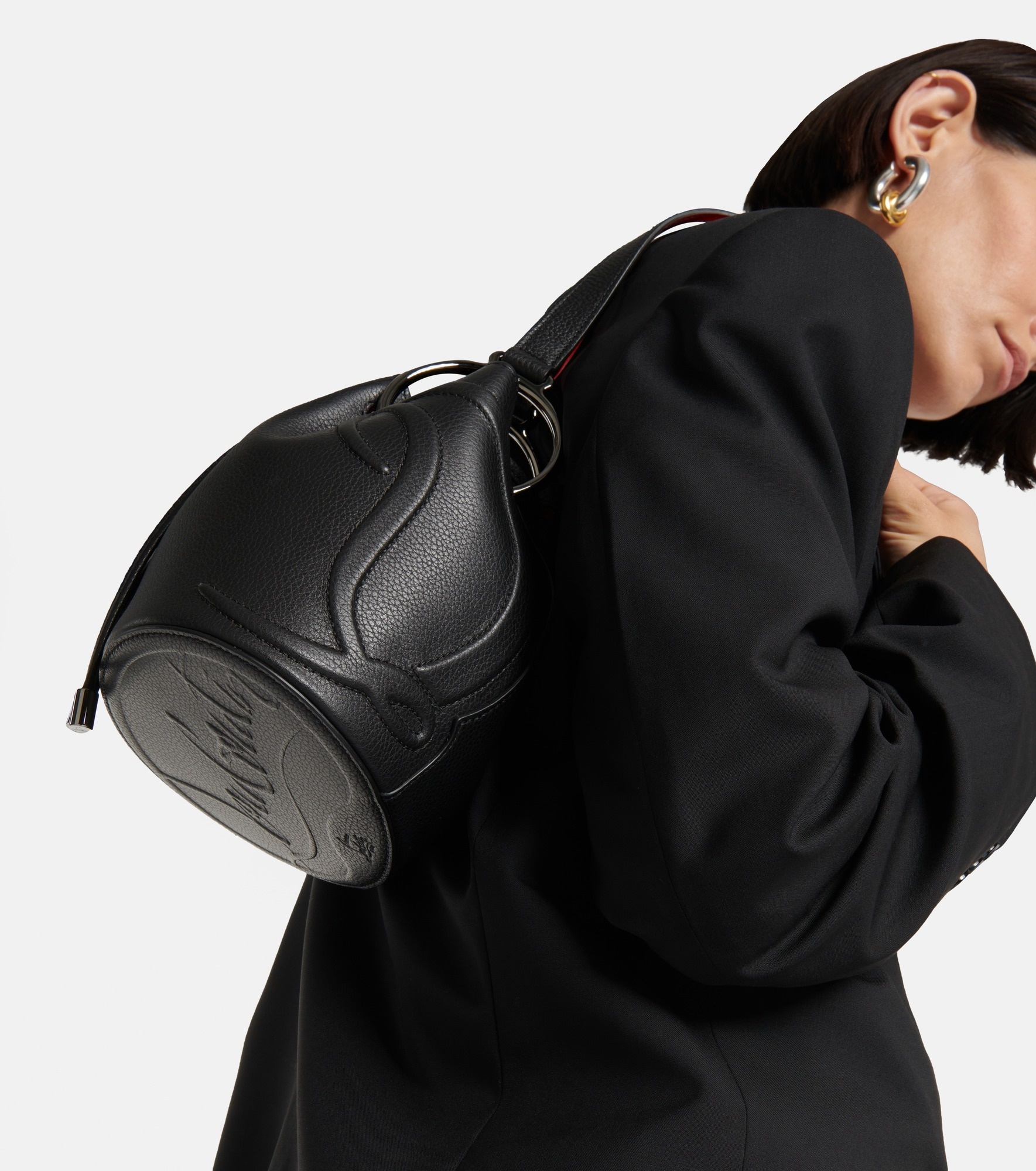By My Side leather bucket bag - 6