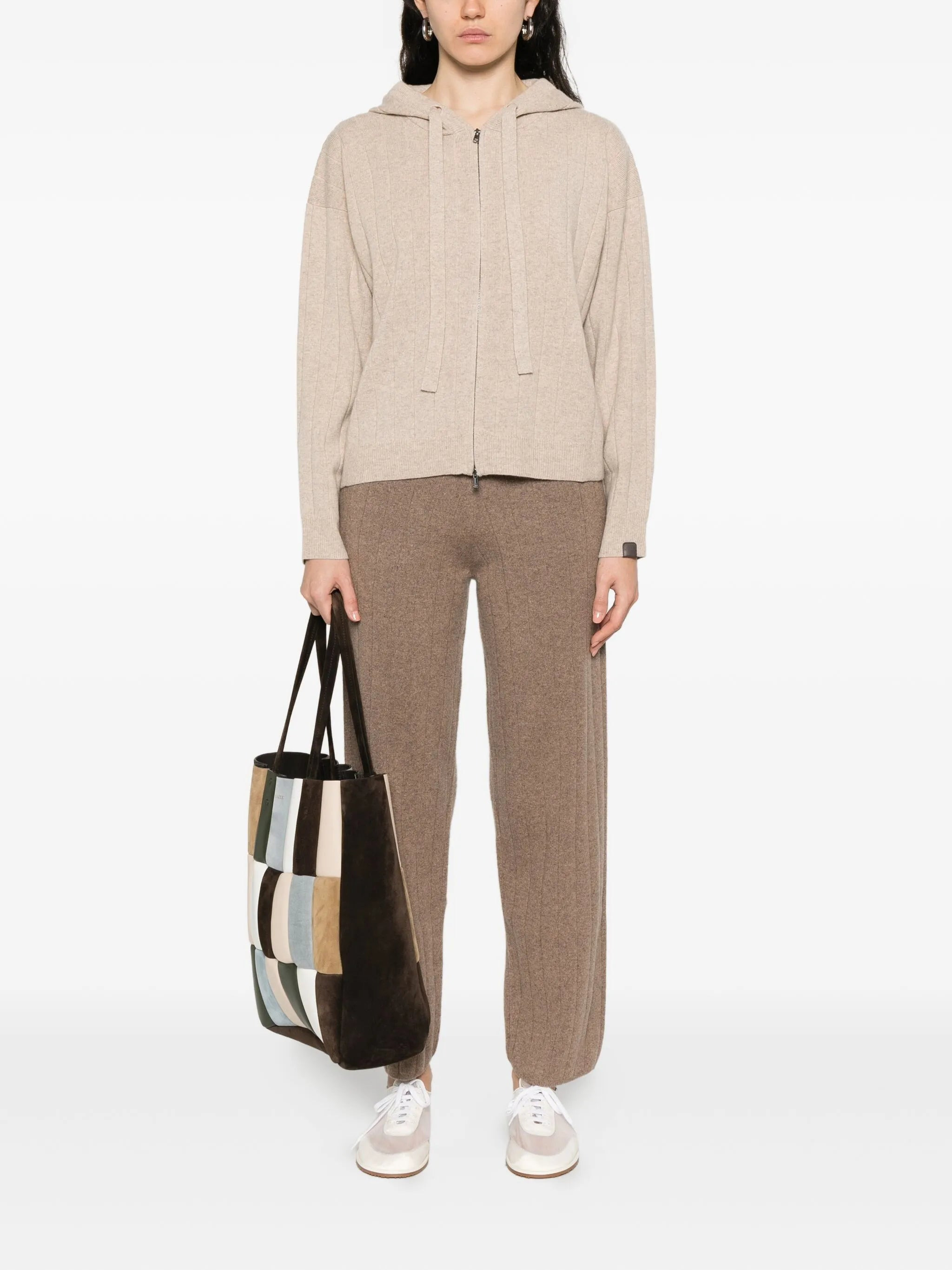 Max Mara Ribbed Knit Hoodie - 3