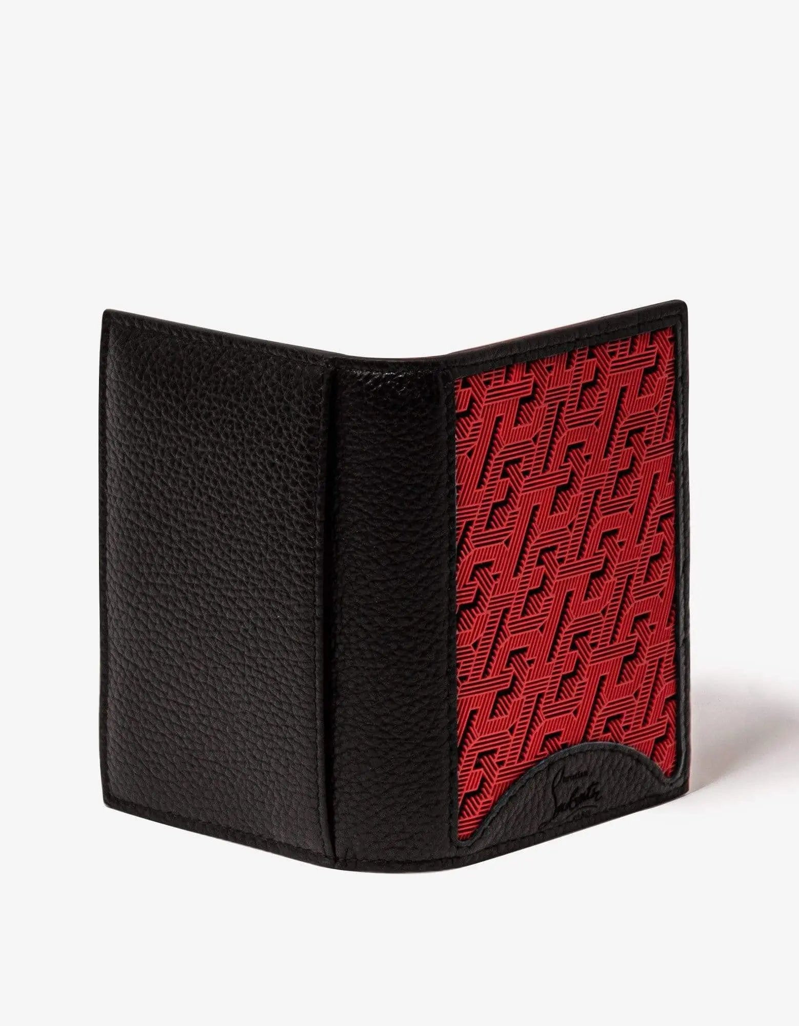 Christian Louboutin Sifnos CL Logo Black Card Wallet - 3