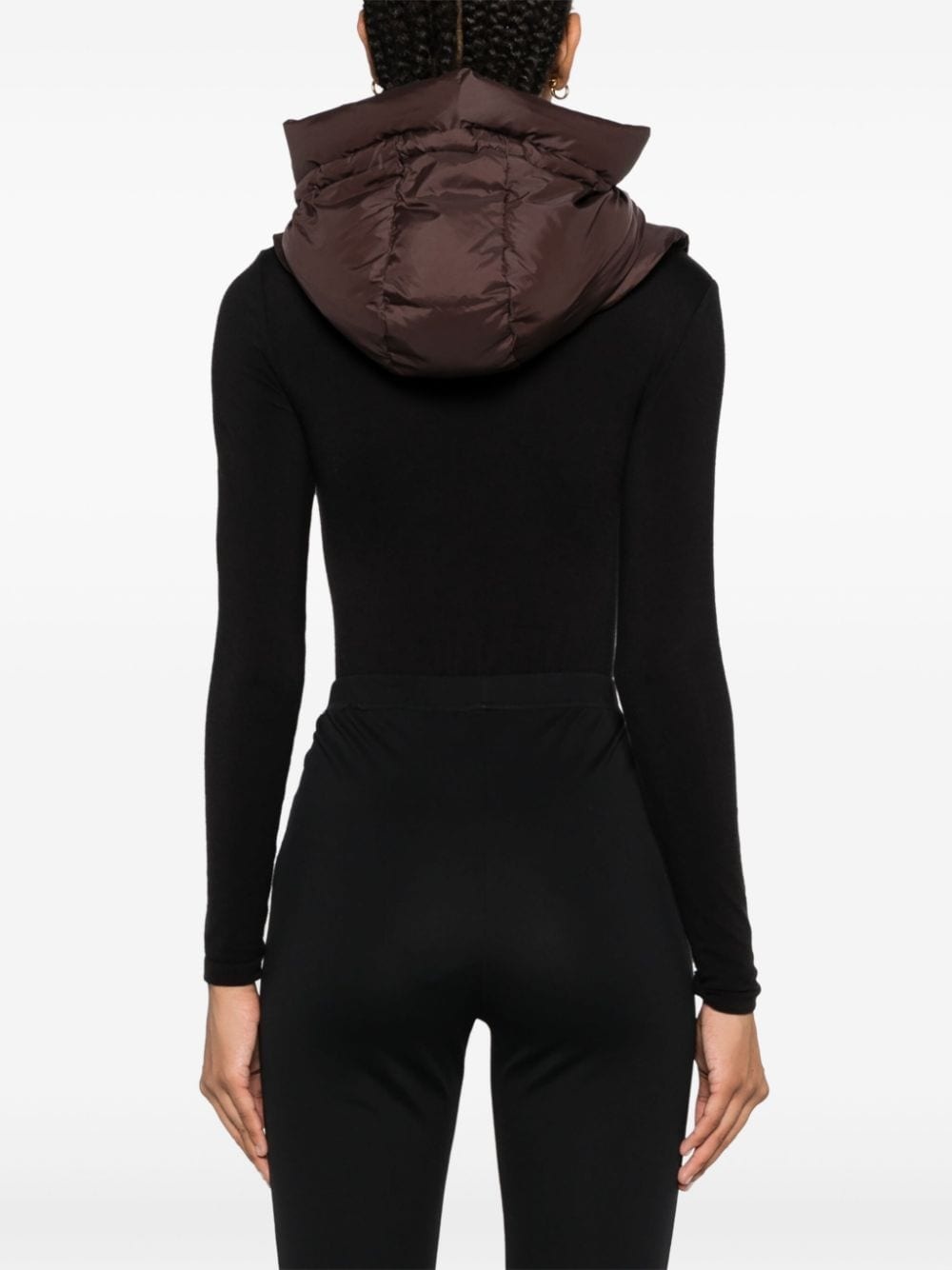 padded hooded bib - 4