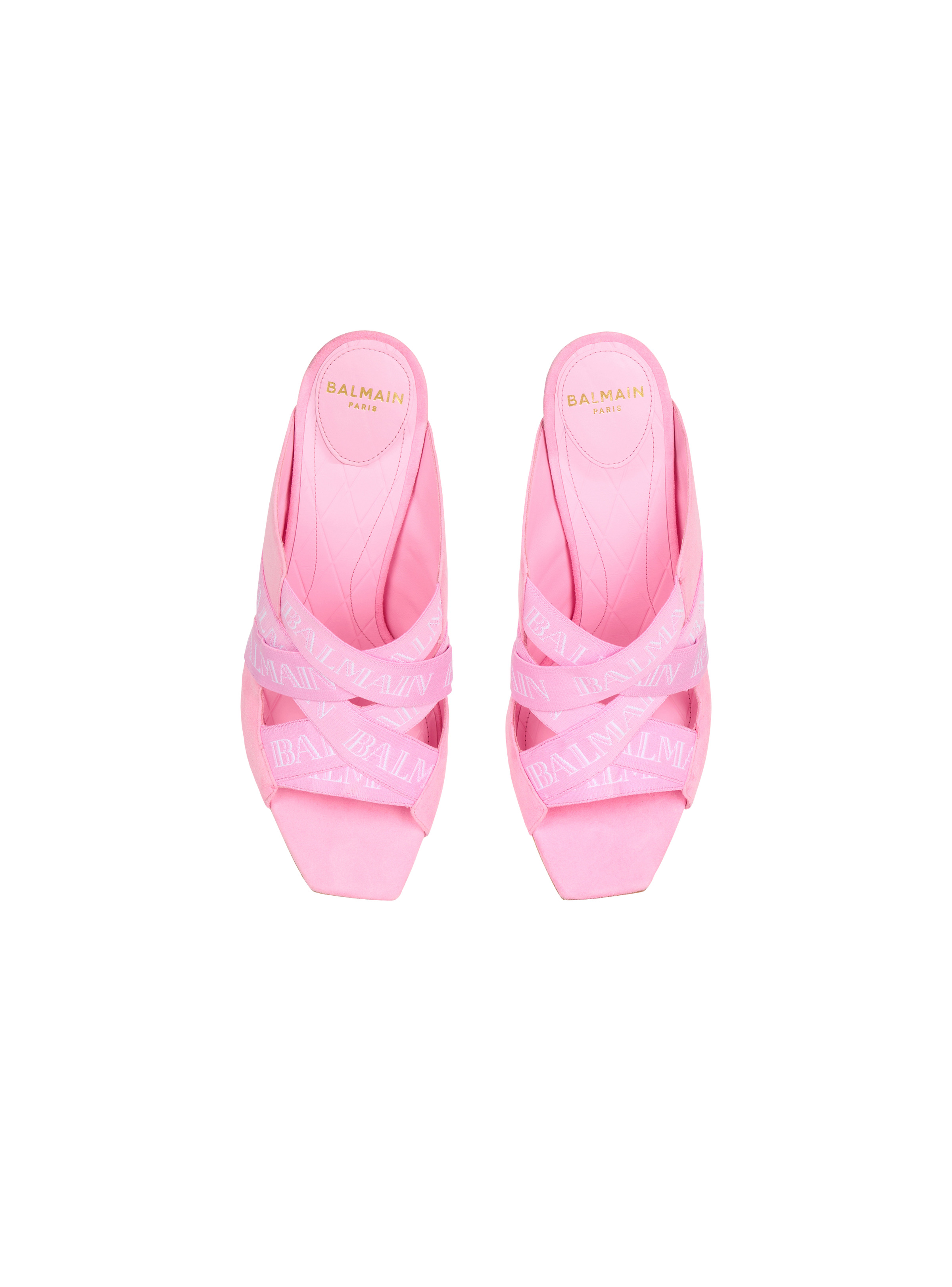 Balmain Ruby mules with Vintage Balmain straps | balmain
