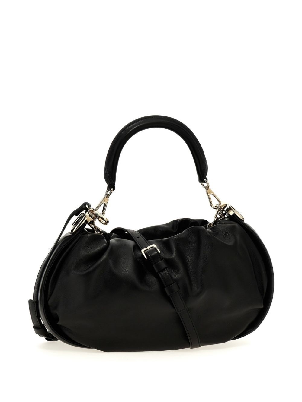 Viv Choc medium leather hobo bag - 4