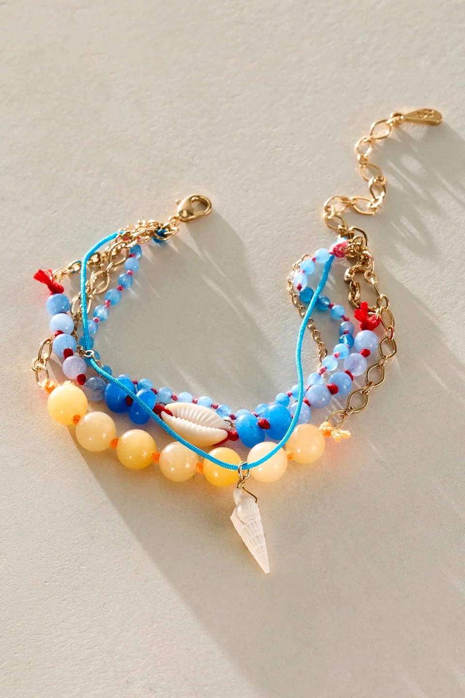Hailee Beaded Anklet - 1