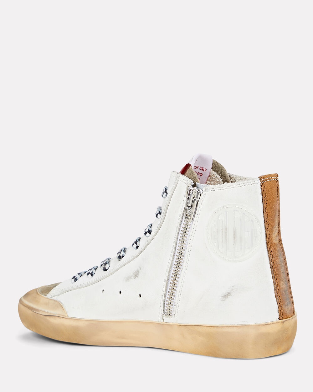 Francy Leather High-Top Sneakers - 3