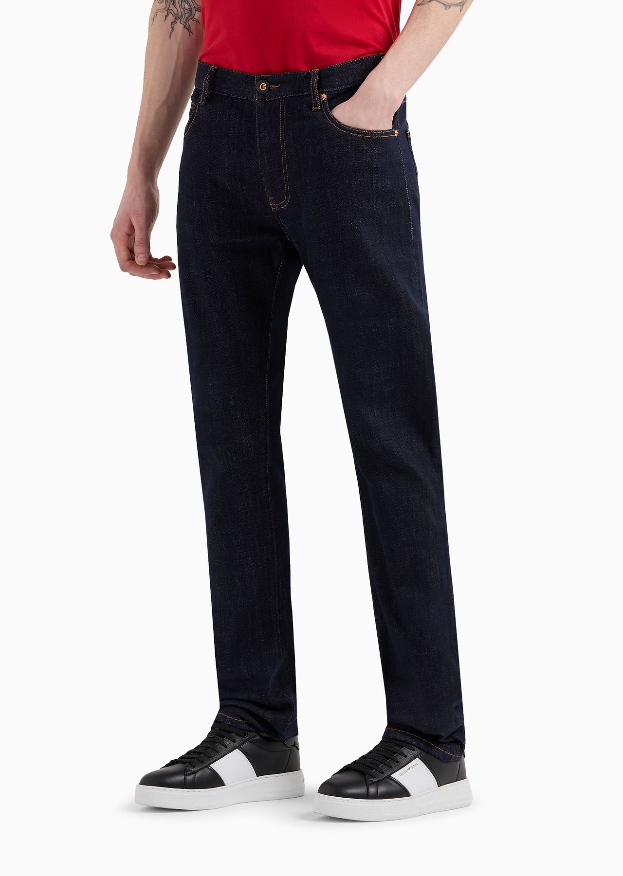 J45 Regular-fit, rinse-washed, denim jeans - 2