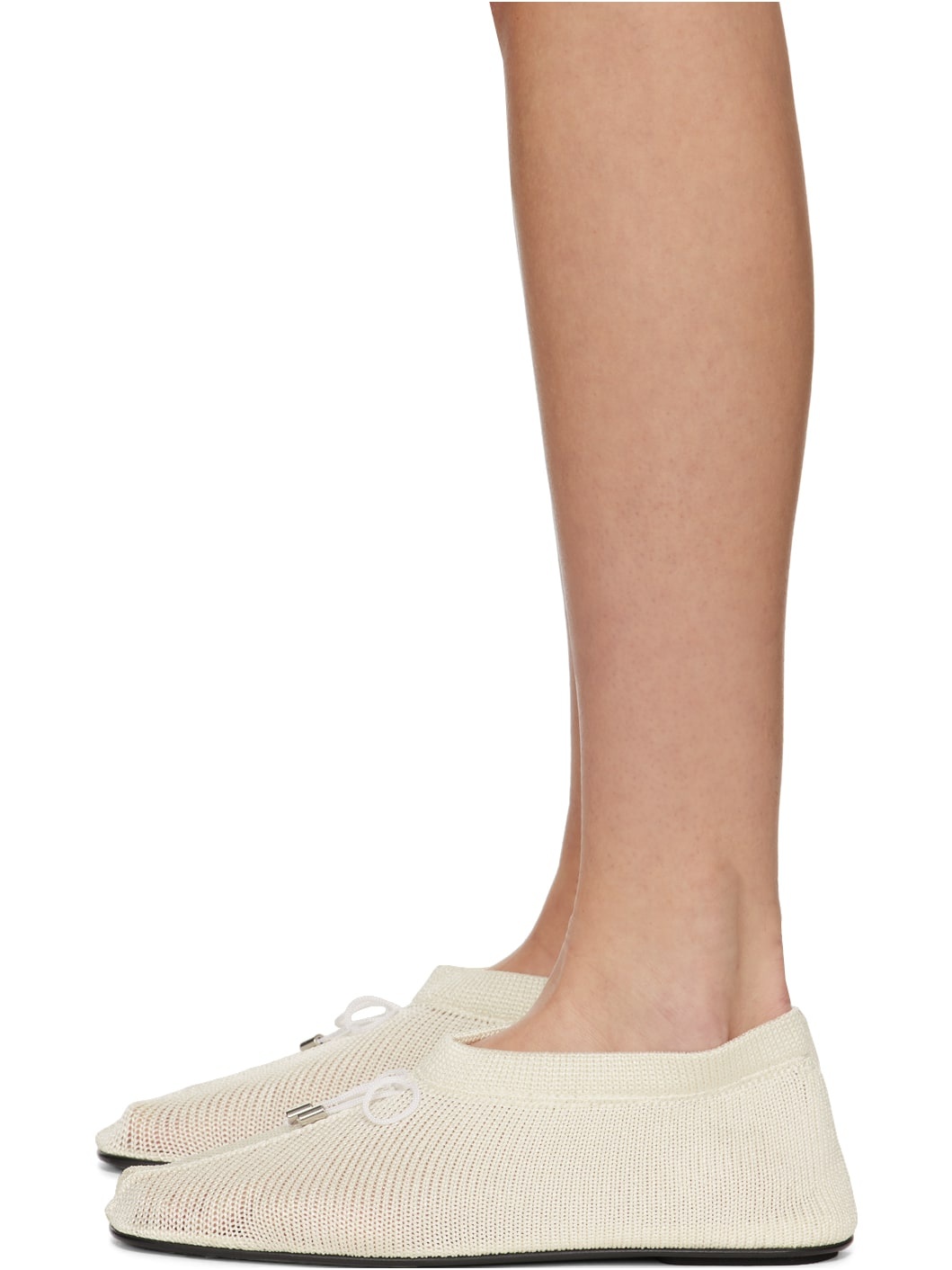 Off-White 'The Knitted' Ballerina Flats - 3