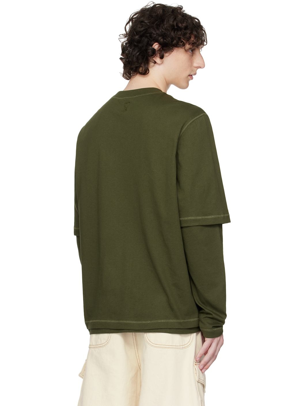 Green Long Sleeves T-shirt - 3