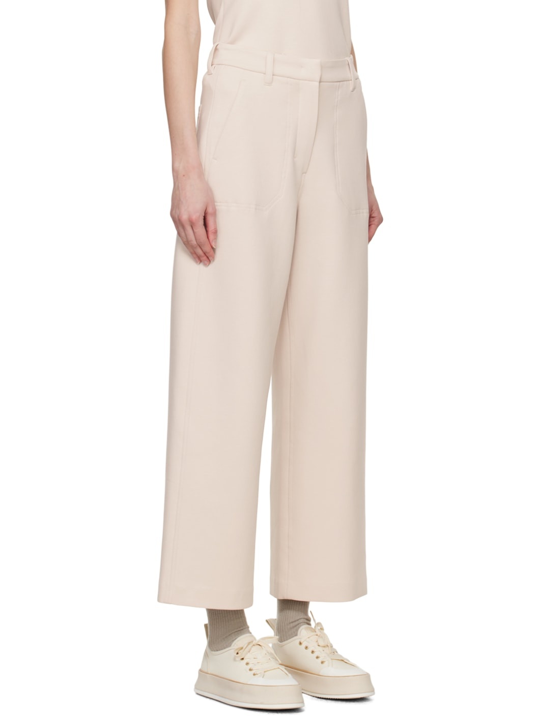 Beige Cupola Trousers - 2