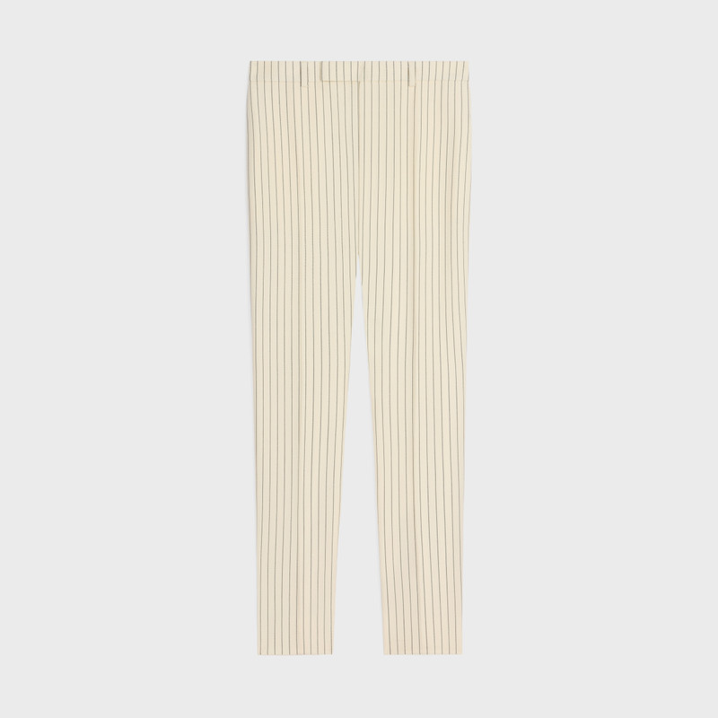 classic pants in striped wool 1