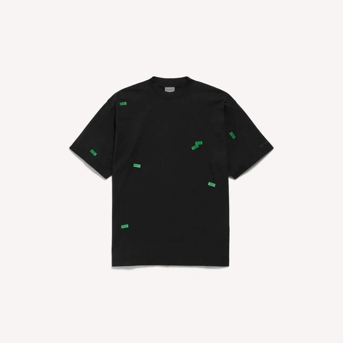 Men's 520 Stickers Medium Fit T-shirt in Black/green - 1