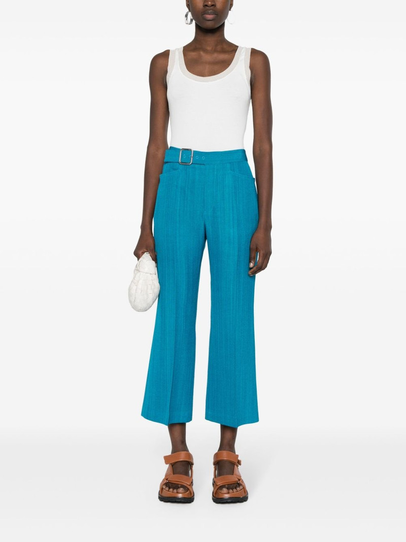 FABIANA FILIPPI lurex-trim ribbed tank top outlook