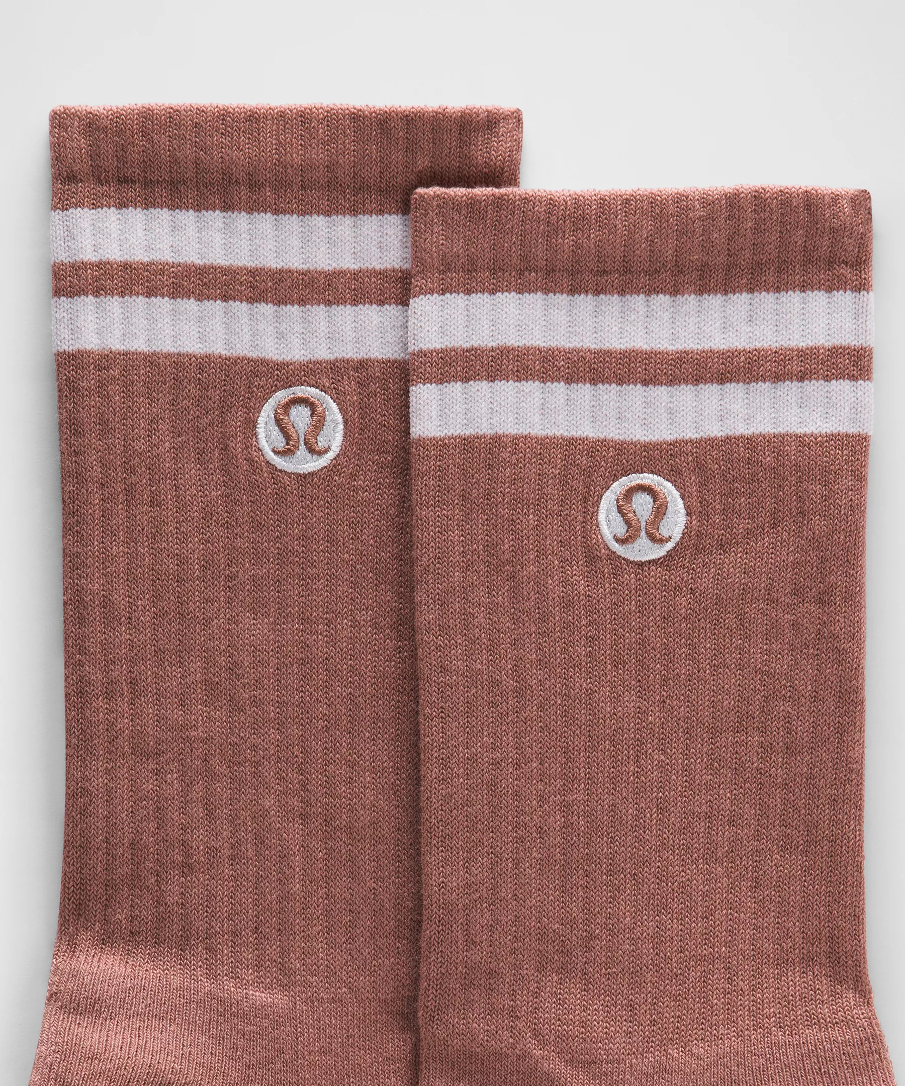 Unisex Daily Essential Crew Socks *Stripe - 2